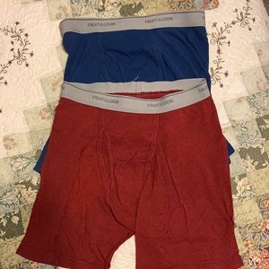 2 Fruit of the Loom Boxer Briefs